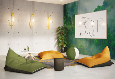 Pouf espace informel