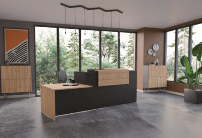 Comptoir d’accueil bureau PMR