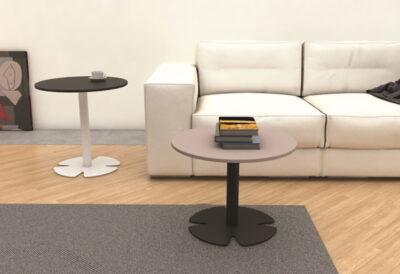 Table basse plateau trèfle