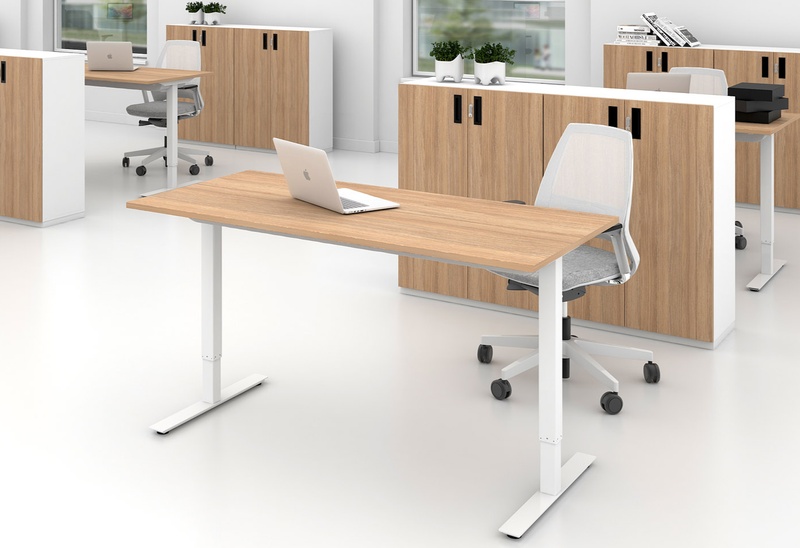 bureau assis debout One