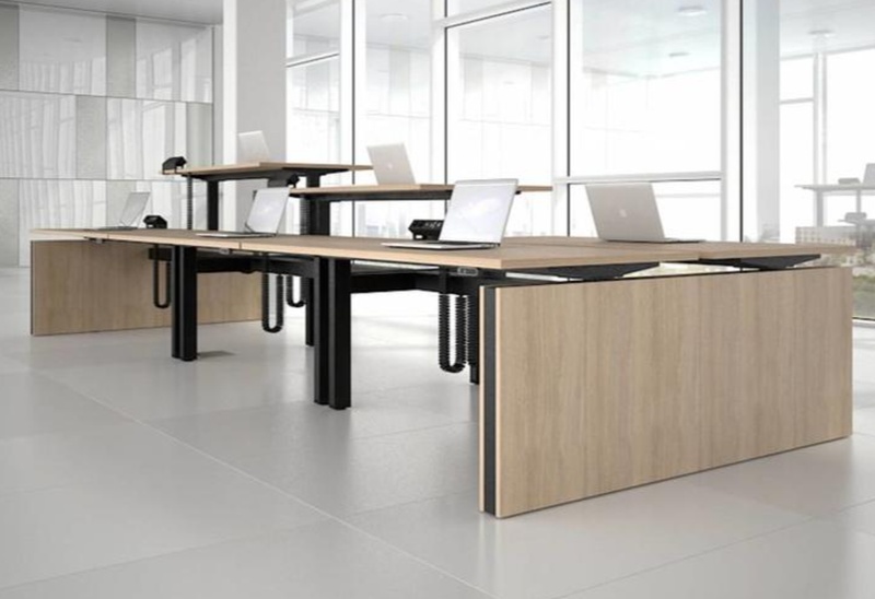 Bureau bench assis debout Motion