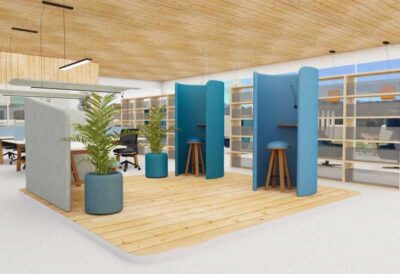 Cabine acoustique open space