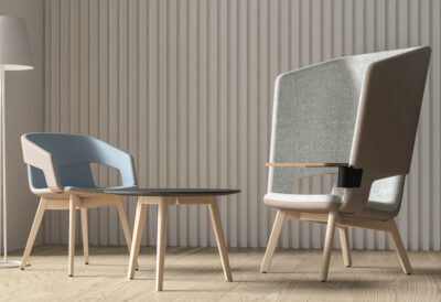 Siège lounge en bois