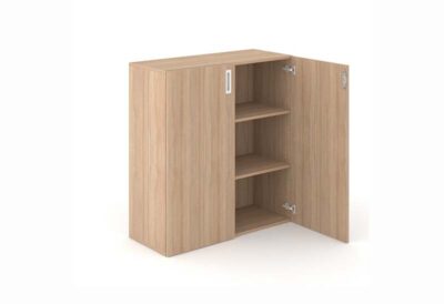 2 étagères avec serrure – L100 x P42 x H105 cm