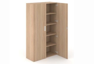 4 étagères avec serrure – L100 x P42 x H178 cm