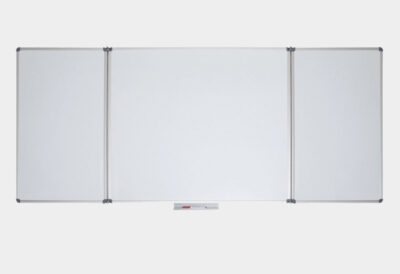 Tableau blanc tryptique