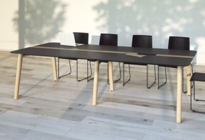 Table de réunion bois