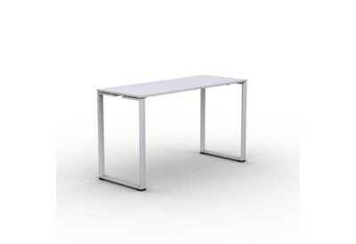 Table haute pied métal
