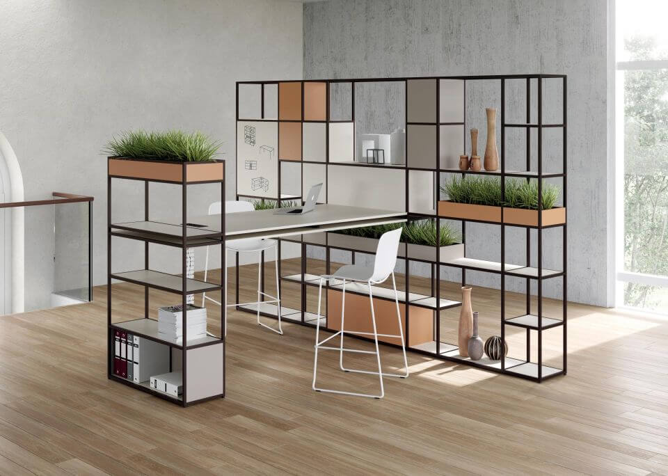 bureau modulable et personnalisable