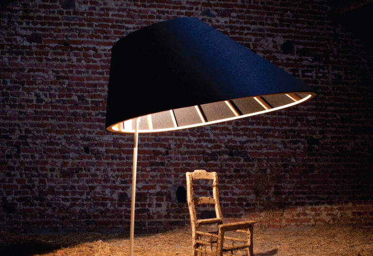 Lampadaire acoustique BuzziShade Standing