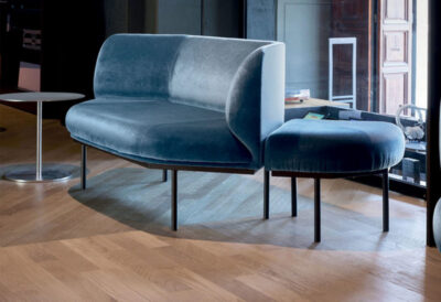Chauffeuse design rembourrée