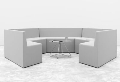 Canapé modulaire avec prise