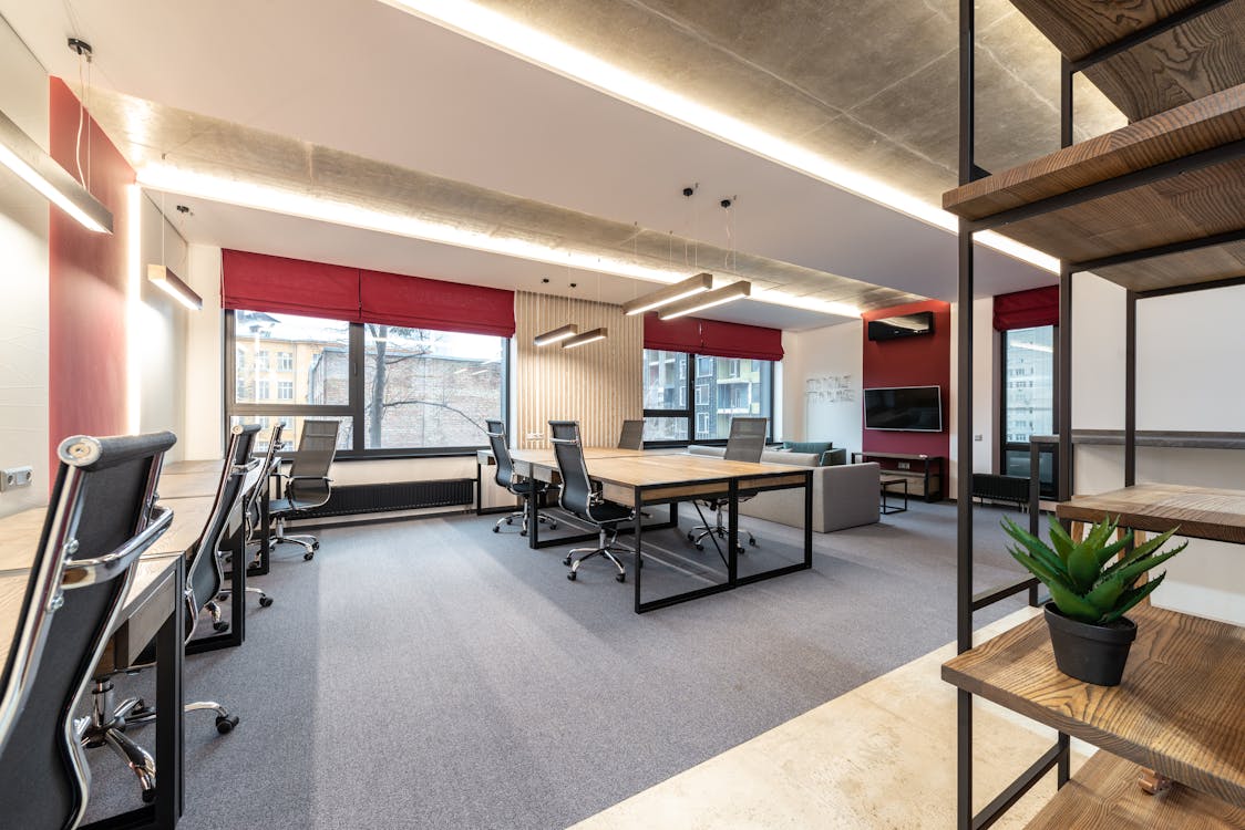 bureaux vide teletravail