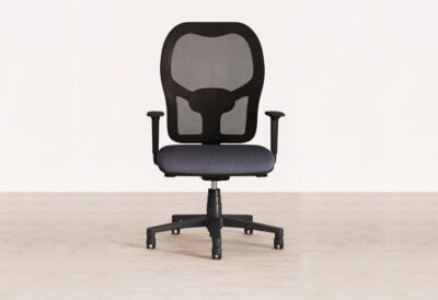 Chaise de bureau dossier résille
