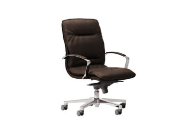 Chaise de direction dossier bas