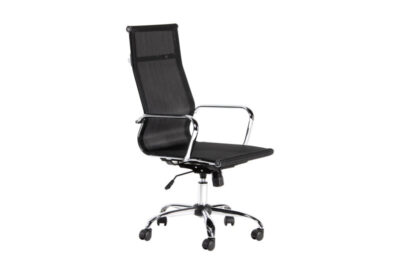 Siège de bureau design chromé