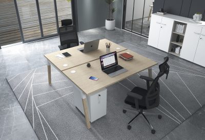Bureau bench 2 personnes 120cm