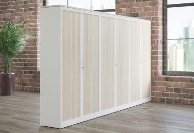 Armoire à rideaux haute