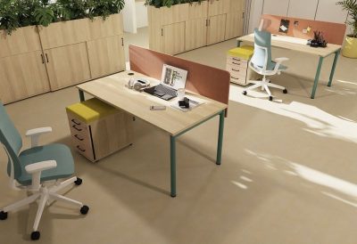 Bureau pied rond