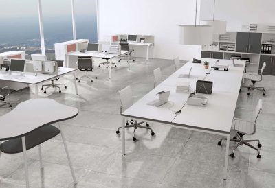 Bench pied rectangulaire