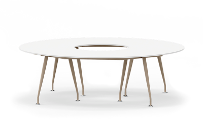 Grande table ronde de réunion