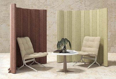 Cloison acoustique accordéon