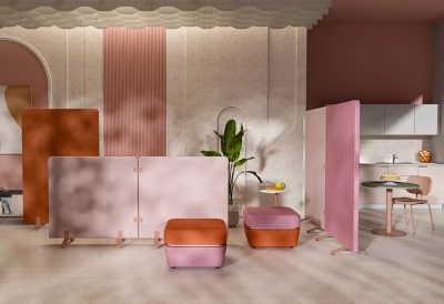 Cloison acoustique mobile