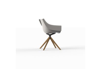 Fauteuil assise bois