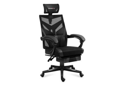 Chaise Gaming Mesh Respirante Noire pour Joueurs