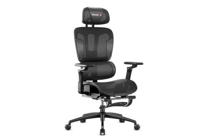 Chaise Gaming Ergonomique Noire Rembourrée pour Gamer