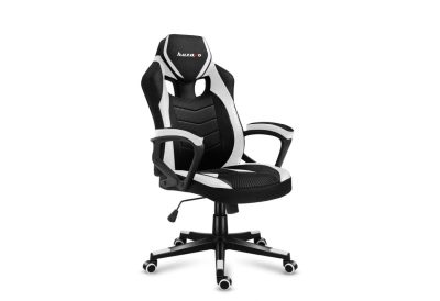 Chaise Gaming Compacte Mesh Blanche Ergonomique