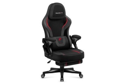Fauteuil Gaming Ergonomique Carbon avec Repose-pieds Extensible