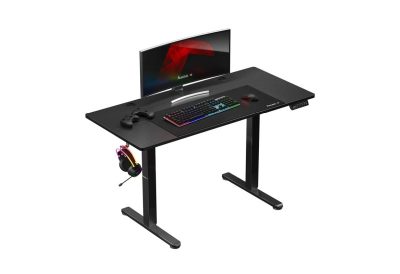 Bureau gaming électrique ergonomique réglable en hauteur 120 cm