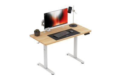 Bureau électrique réglable en hauteur ergonomique 120 cm
