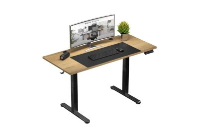 Bureau électrique ergonomique réglable en hauteur 120 cm