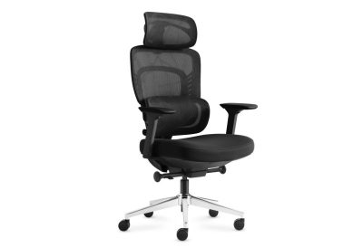 Chaise de bureau ergonomique avec massage et chauffage lombaire