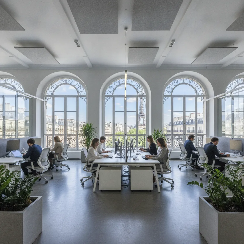 Projet d'agencement bureau professionnel Paris – BM Bureau - projet agencement bureau professionnel paris