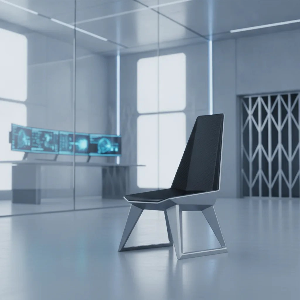 chaise de bureau sans roulettes