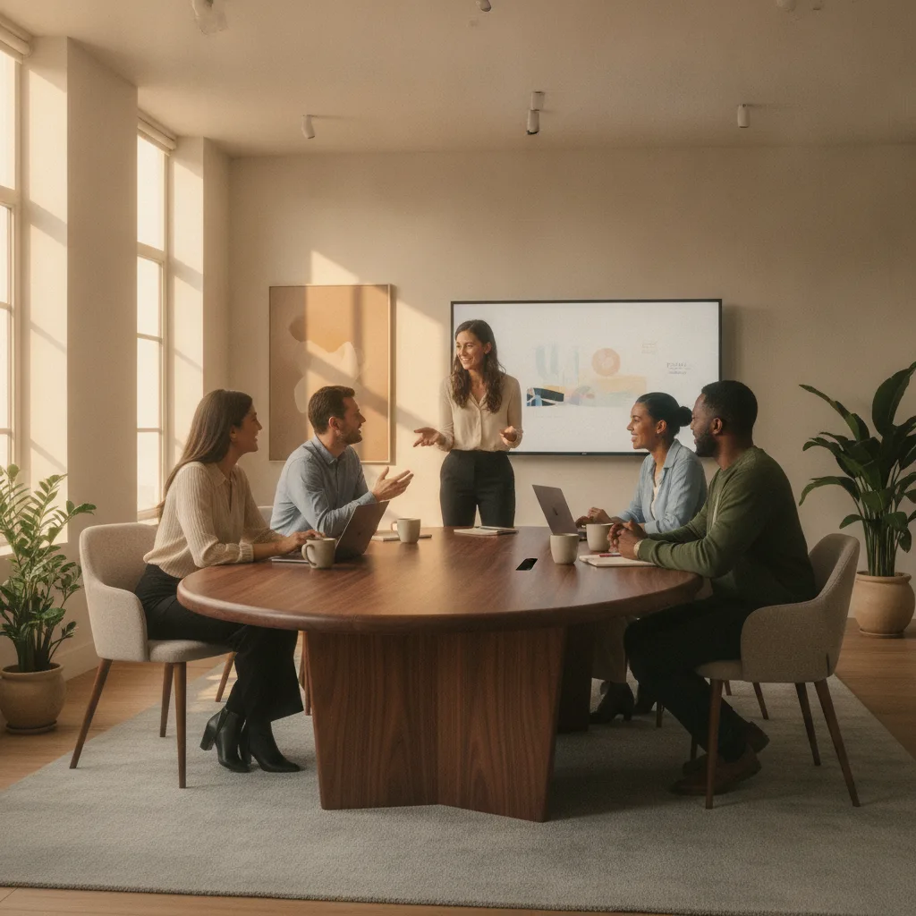 forme table de réunion psychologie