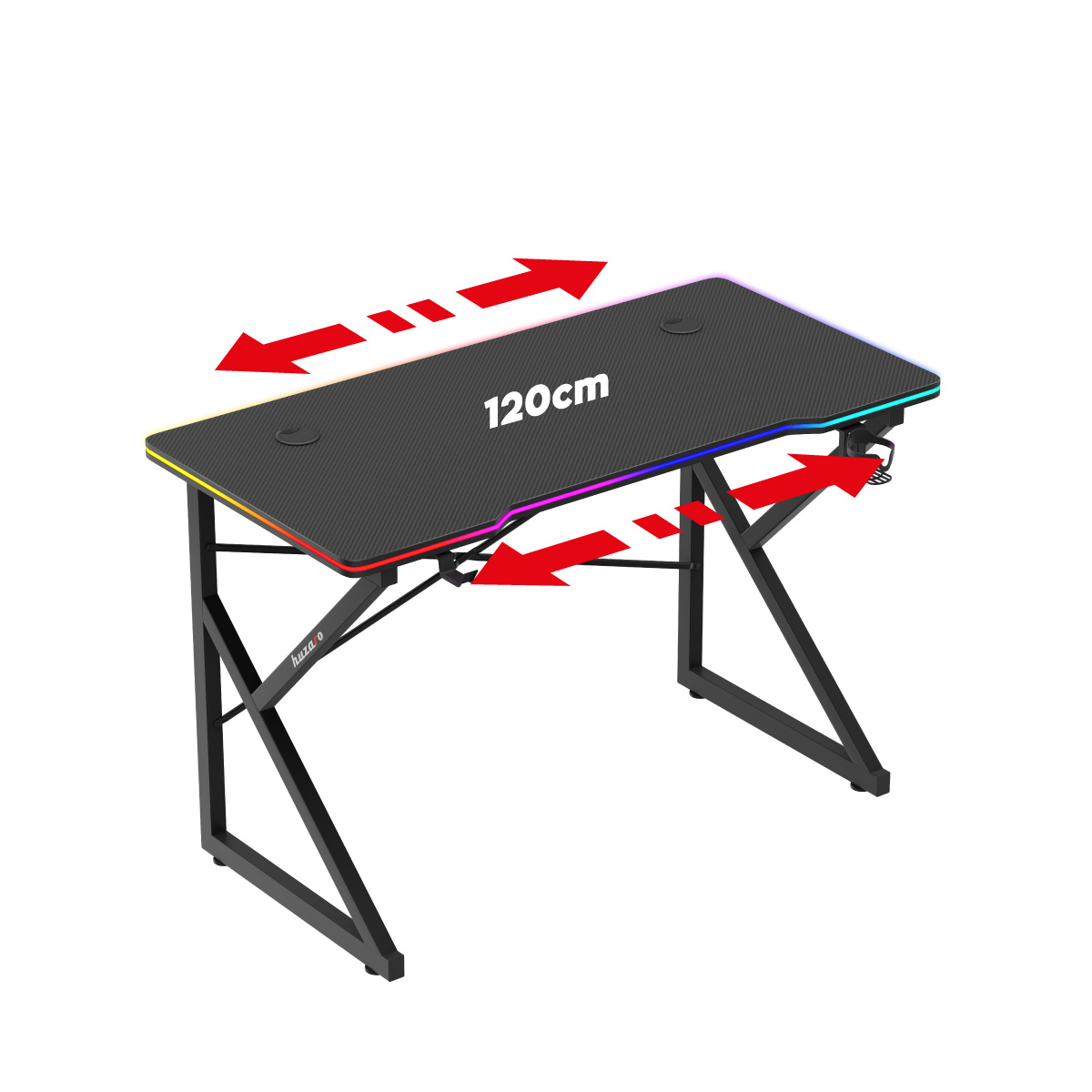 120 cm d'espace de jeu