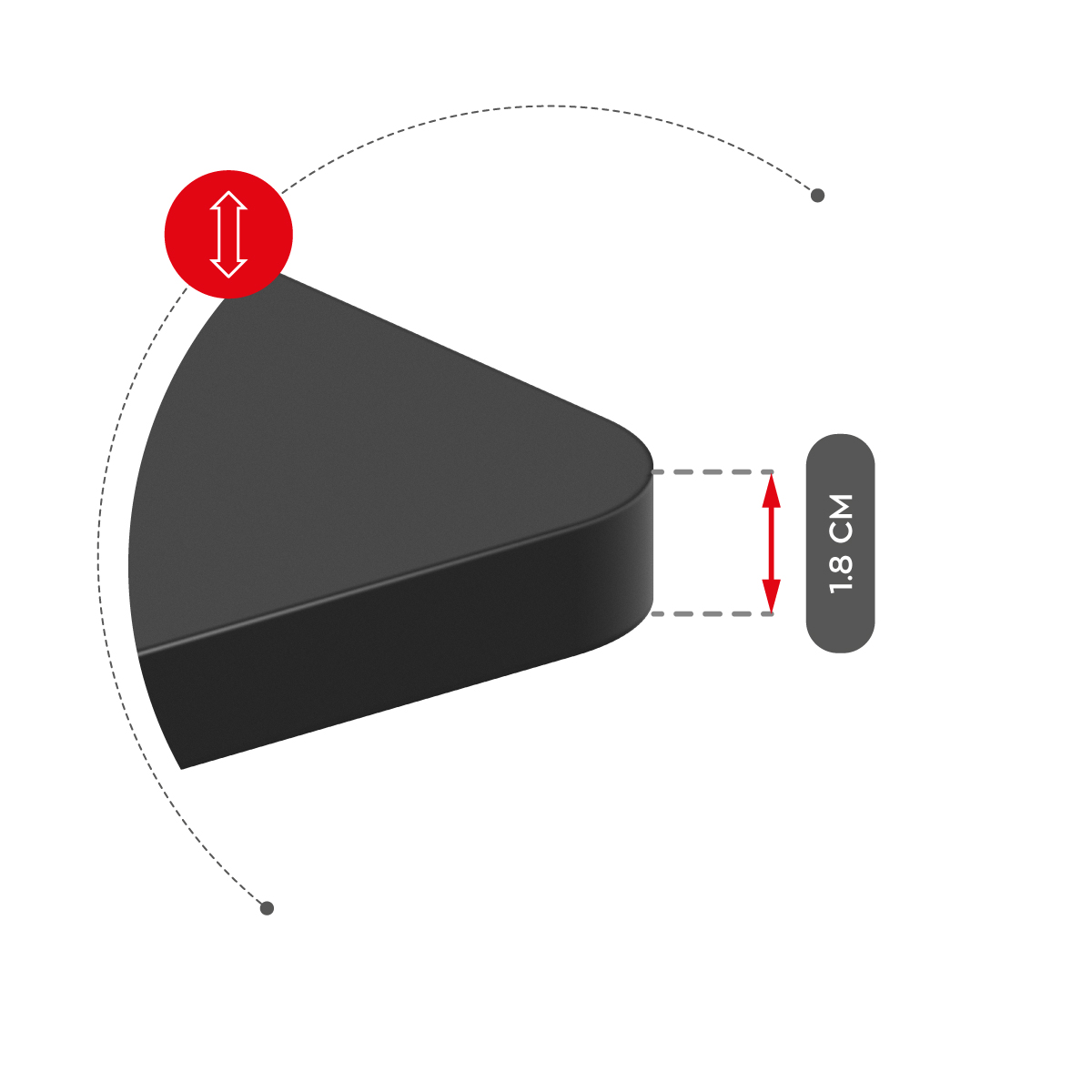 Design gaming épuré en noir