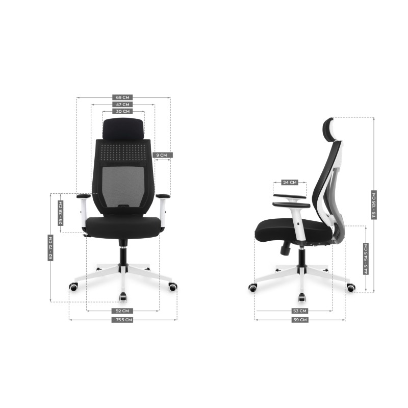 Appuie-tête ergonomique ajustable