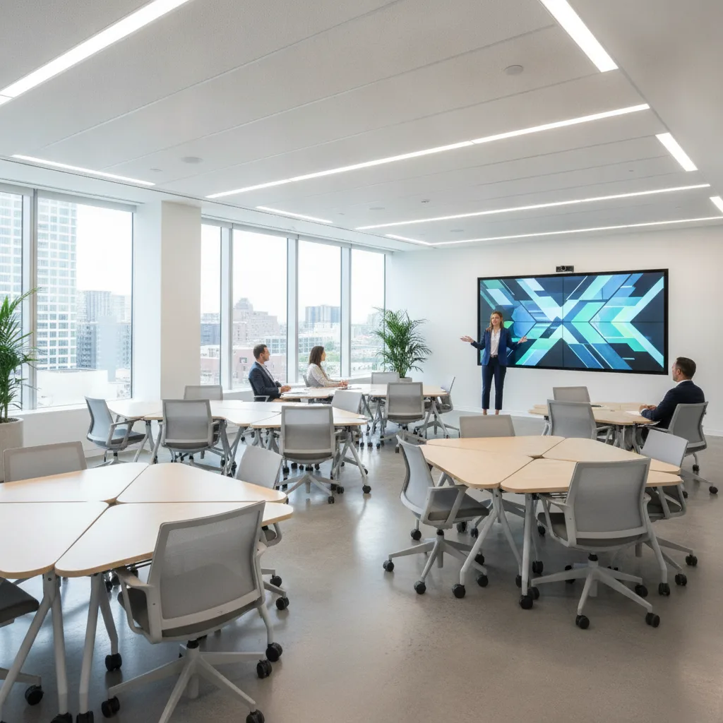 Aménagement salle de formation entreprise – guide 2026 - amenagement salle formation entreprise