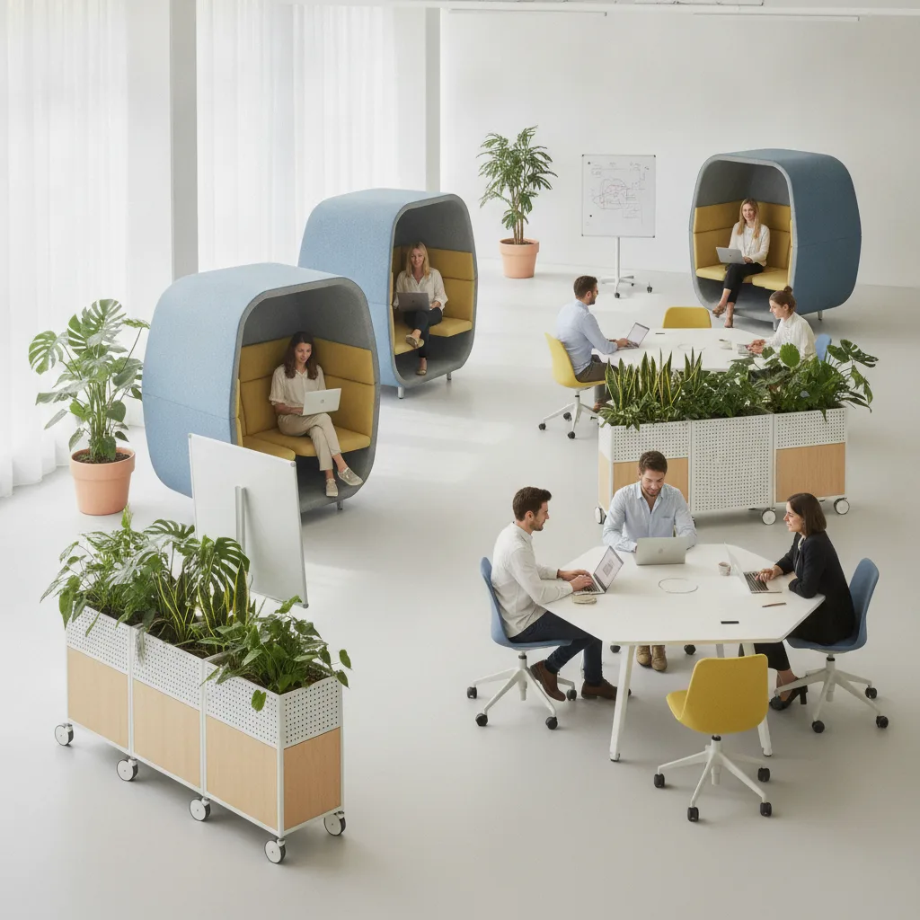 Réaménager bureau sans travaux – 6 leviers mobilier - reamenager bureau sans travaux